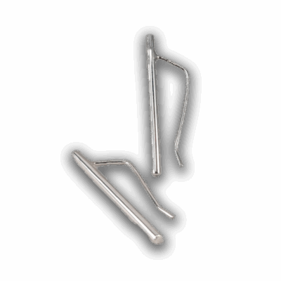 Georgina Dunn Jewellery - Bar drop earrings with angular hook
