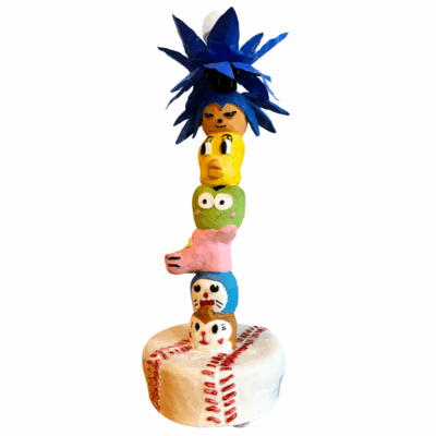Vissy Hoffie - Stacked Lamp