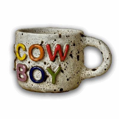 Cowboy Mug by Handy Andie