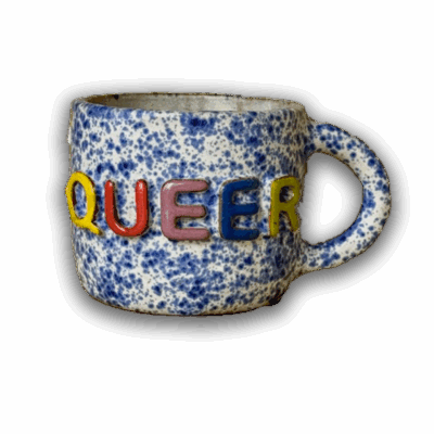 Queer Mug by Handy Andie